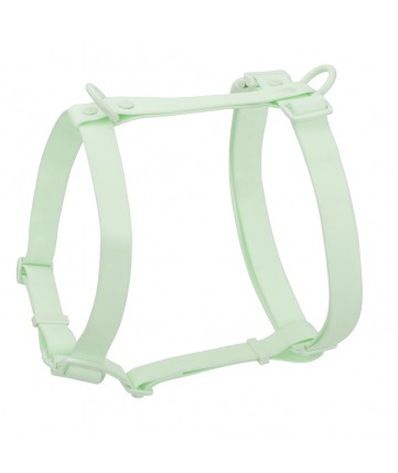 PoyPet Non-Pulling Dog Harness,Waterproof PVC Harness with 2 Leash Clips,Green PoyPet Non-Pulling Dog Harness,Waterproof PVC Harness with 2 Leash Clips,Green