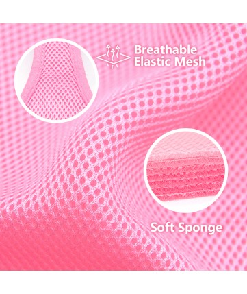 PoyPet  Reflective Soft Breathable Mesh Dog Harness (Light Pink)